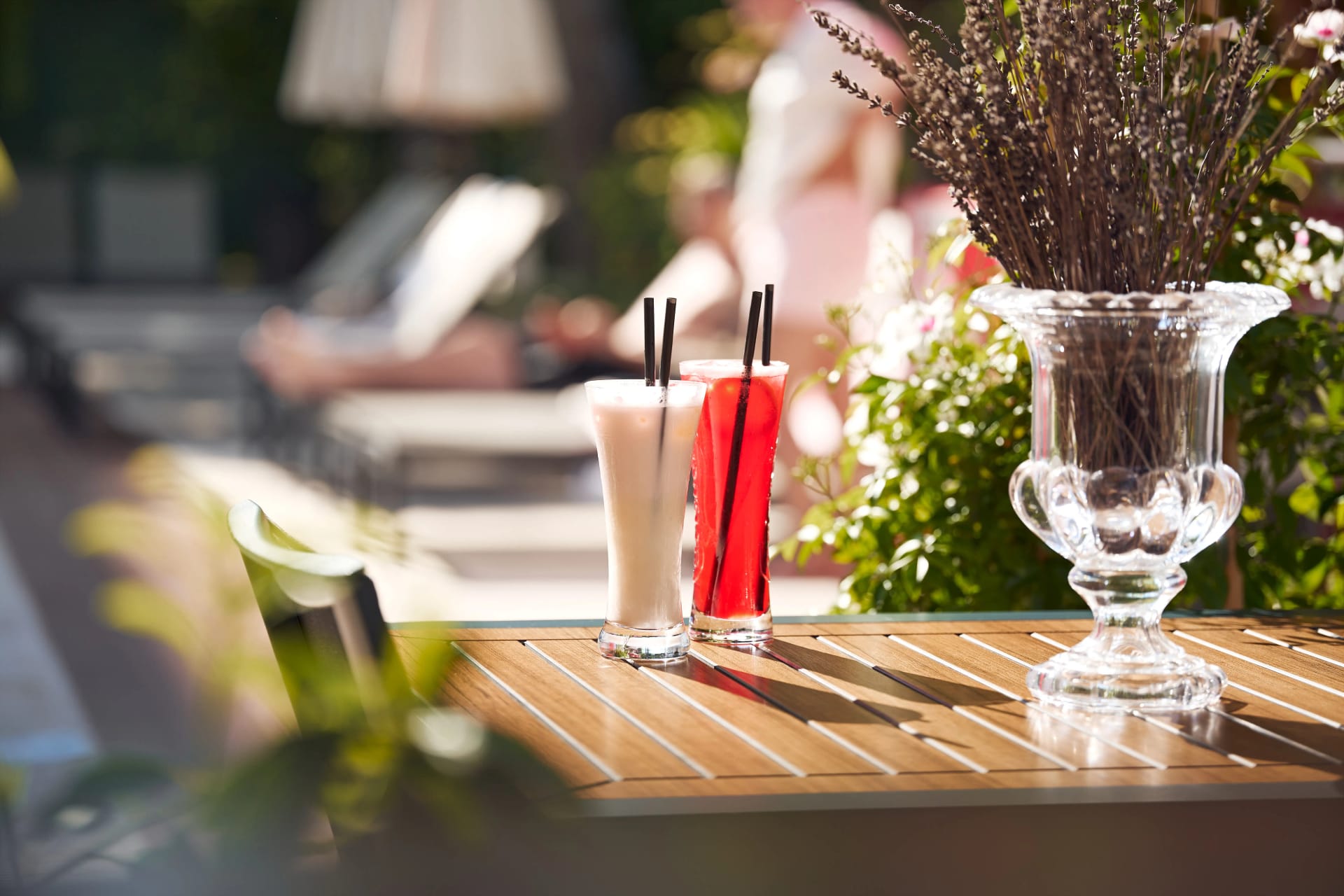 Poolside detail at Prince Alanya Apart Hotel in Alanya